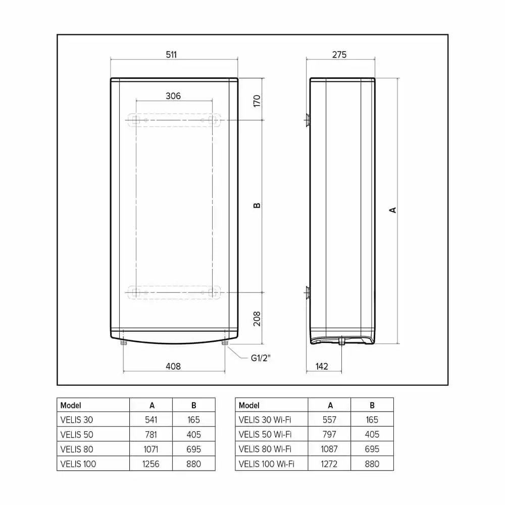 Ariston Velis Pro 50 - Image 4